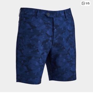 G/Fore Performance Men's Icon Camo Skull Maverick Hybrid Shorts